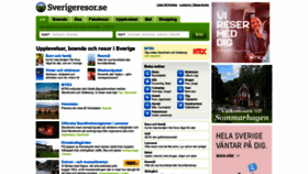 What Sverigeresor.se website looked like in 2020 (3 years ago)