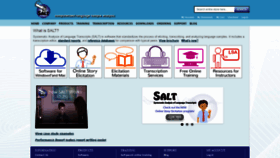 What Saltsoftware.com website looked like in 2020 (3 years ago)