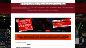 What Salonmotormalaga.com website looked like in 2020 (3 years ago)
