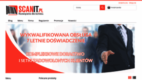 What Scanit.pl website looked like in 2020 (3 years ago)