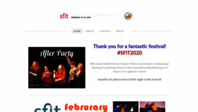 What Seattleimprov.com website looked like in 2020 (3 years ago)