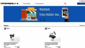 What Sentrapedagang.com website looked like in 2020 (3 years ago)