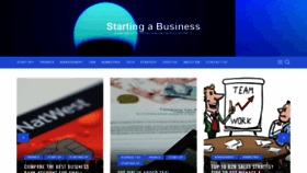 What Startinbusiness.co.uk website looked like in 2020 (3 years ago)