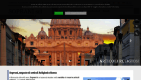 What Sopraniarticolireligiosi.com website looked like in 2020 (3 years ago)
