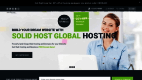 What Solidhostglobal.com website looked like in 2020 (3 years ago)