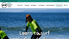 What Surfsouthwest.com website looked like in 2020 (3 years ago)