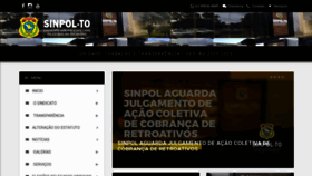 What Sinpol-to.org.br website looked like in 2020 (3 years ago)