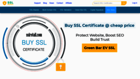 What Sslretail.com website looked like in 2020 (3 years ago)