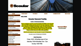 What Scoulariowa.com website looked like in 2020 (3 years ago)