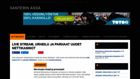 What Santerinassa.com website looked like in 2020 (3 years ago)