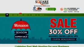 What Squarebrothers.com website looked like in 2020 (3 years ago)