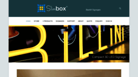 What Slimbox.com website looked like in 2020 (3 years ago)