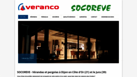 What Socoreve.fr website looked like in 2020 (3 years ago)