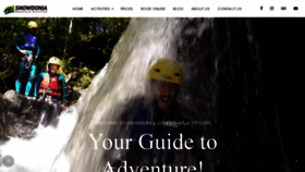 What Snowdoniaadventureactivities.co.uk website looked like in 2020 (4 years ago)