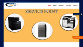 What Servicepoint.co.in website looked like in 2020 (3 years ago)