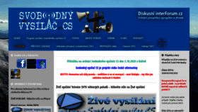 What Svobodny-vysilac.cz website looked like in 2020 (3 years ago)