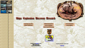 What Shipsofdiscovery.org website looked like in 2020 (3 years ago)