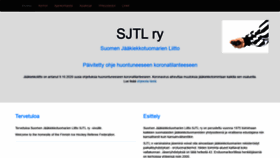 What Sjtl.fi website looked like in 2020 (3 years ago)