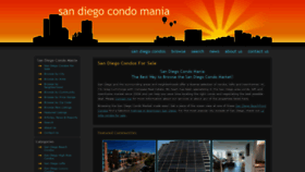 What Sandiegocondomania.com website looked like in 2020 (3 years ago)