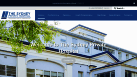 What Sydneyprivate.com.au website looked like in 2020 (3 years ago)