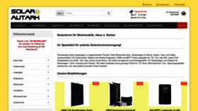 What Solarzellen-shop.de website looked like in 2020 (3 years ago)