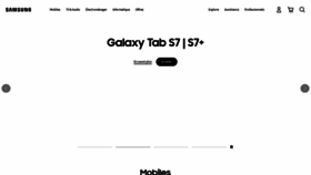 What Samsung.fr website looked like in 2020 (3 years ago)