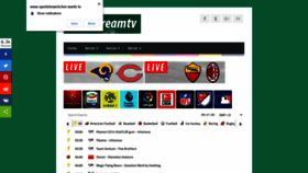 What Sportstreamtv.live website looked like in 2020 (3 years ago)