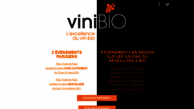 What Salon-vinibio.com website looked like in 2020 (3 years ago)
