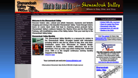 What Shenandoahvalleyweb.com website looked like in 2020 (3 years ago)