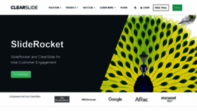 What Sliderocket.com website looked like in 2020 (3 years ago)