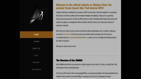 What Shadowfleet.org website looked like in 2020 (4 years ago)