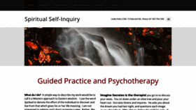 What Spiritualself-inquiry.com website looked like in 2020 (4 years ago)