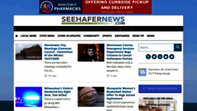 What Seehafernews.com website looked like in 2020 (3 years ago)