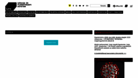 What Szfe.hu website looked like in 2020 (3 years ago)