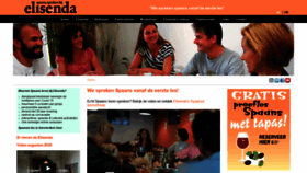 What Spaans-spreken.com website looked like in 2020 (3 years ago)