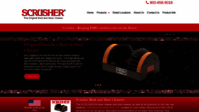 What Scrusher.com website looked like in 2020 (3 years ago)