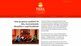 What Sistemavidya.com.br website looked like in 2020 (3 years ago)
