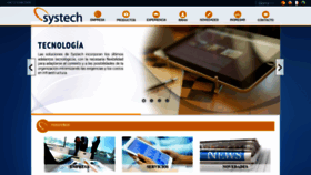 What Systechsa.com website looked like in 2020 (3 years ago)
