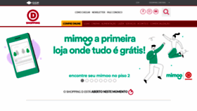 What Shoppingd.com.br website looked like in 2020 (3 years ago)
