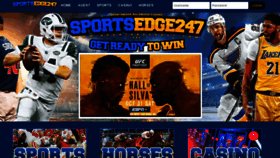 What Sportsedge247.com website looked like in 2020 (3 years ago)