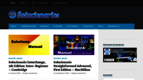 What Solucionarios.net website looked like in 2020 (3 years ago)