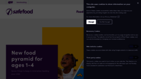 What Safefood.eu website looked like in 2020 (3 years ago)