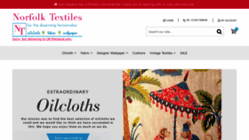 What Shop.norfolktextiles.co.uk website looked like in 2020 (3 years ago)