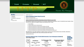 What Siakad.utp.ac.id website looked like in 2020 (3 years ago)