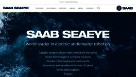 What Saabseaeye.com website looked like in 2020 (3 years ago)
