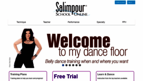 What Salimpourschoolonline.com website looked like in 2020 (3 years ago)