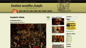 What Stjoseph.cz website looked like in 2020 (3 years ago)