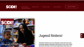 What Sodi.de website looked like in 2020 (3 years ago)