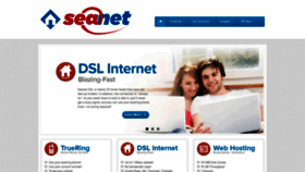 What Seanet.com website looked like in 2020 (3 years ago)