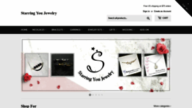 What Starringyoujewelry.com website looked like in 2020 (3 years ago)